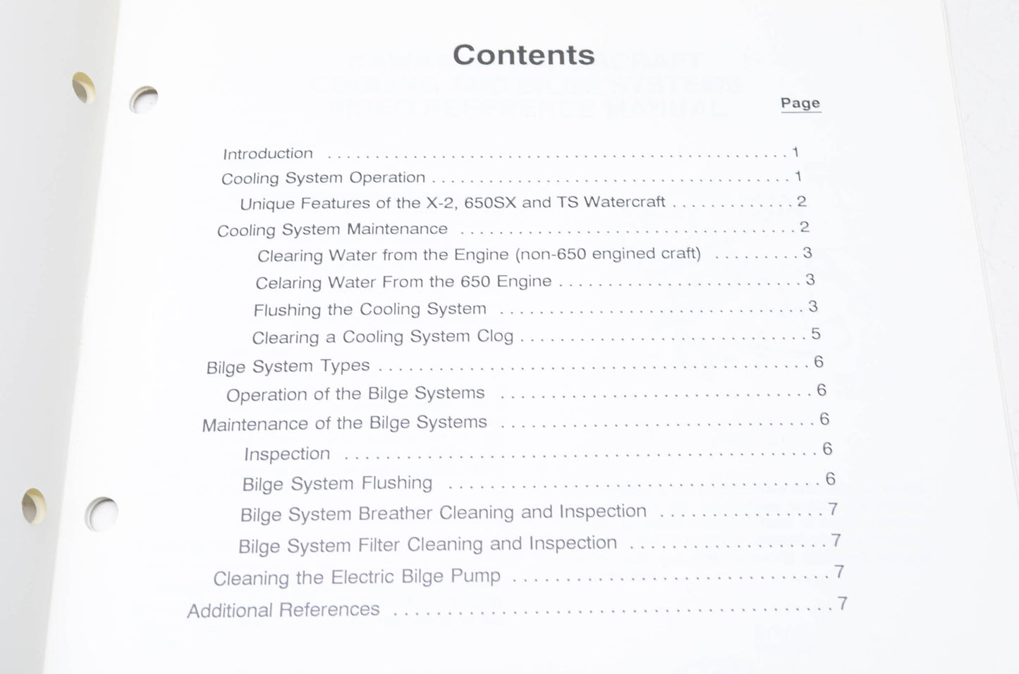 OEM Kawasaki STC-WCBSVRM90 Watercraft Cooling & Bilge Systems Video Reference Ma