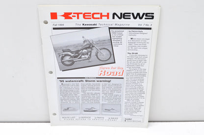 OEM Kawasaki DU002-13 K Tech News Fall 1994 Volume 7 Number 3