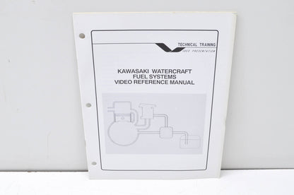 OEM Kawasaki STC-FULSYSVRM89 Watercraft Fuel Systems Video Reference Manual