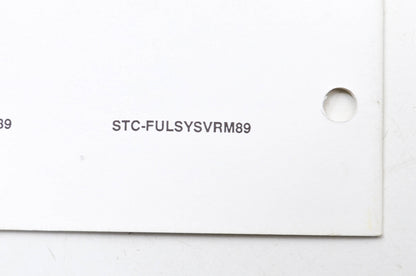 OEM Kawasaki STC-FULSYSVRM89 Watercraft Fuel Systems Video Reference Manual