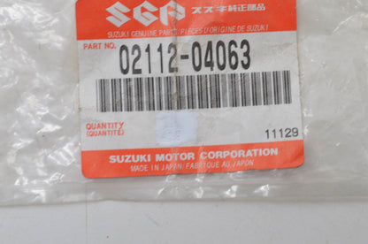 OEM Suzuki 02112-04063 Screw Qty 2 NOS