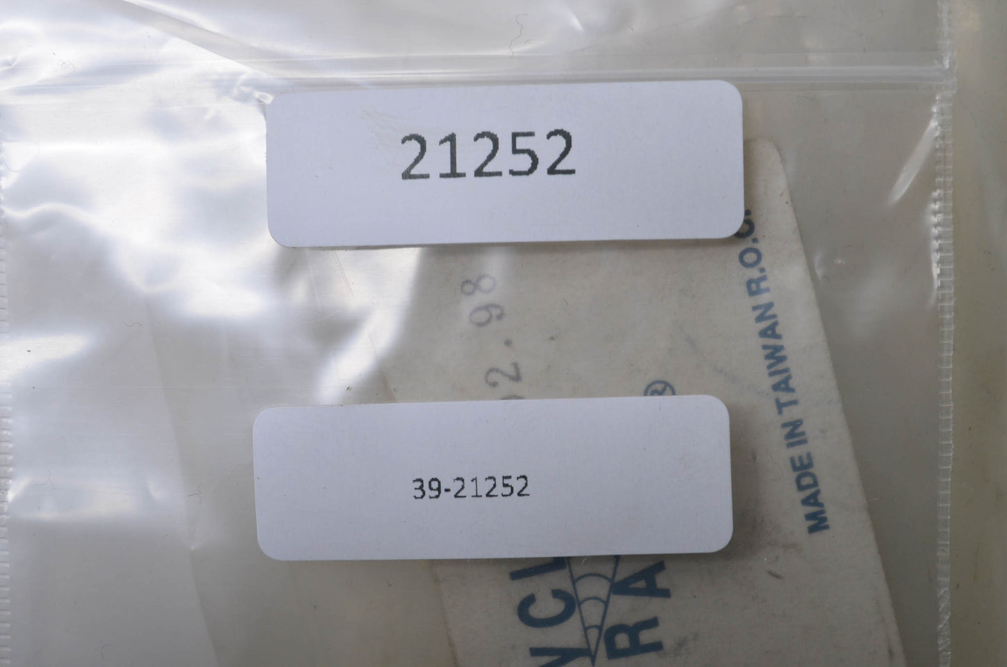 Cycle Craft 21252, 39-21252 Washer Qty 2 NOS