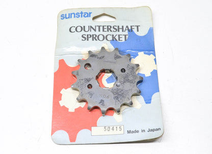 Sunstar 50415 Front Countershaft Sprocket 15T NOS