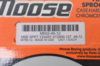 Moose Racing M602-46-12 Front Sprocket 12T NOS
