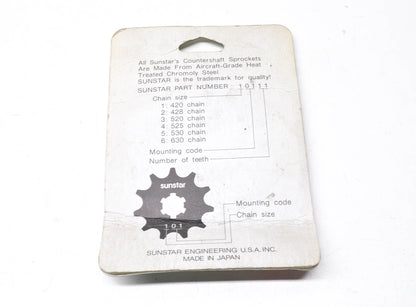Sunstar 51617 Front Countershaft Sprocket 17T NOS