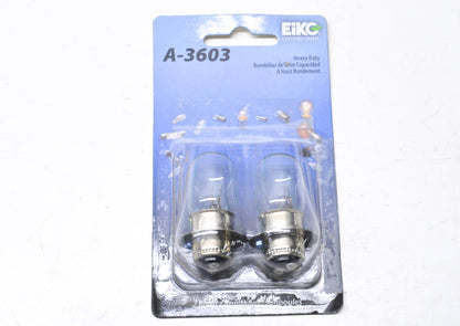 New EIKO Heavy Duty Bulb 12V 25W QTY 2 NOS
