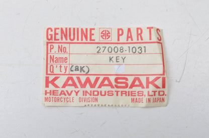OEM Suzuki 27008-1031 1031 Blank Key NOS