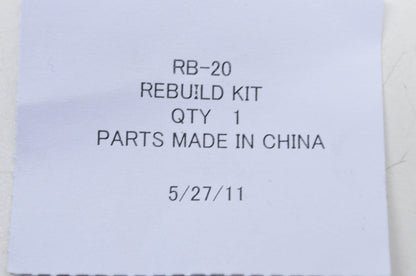 New ZAMA Carburetor Rebuild Kit NOS