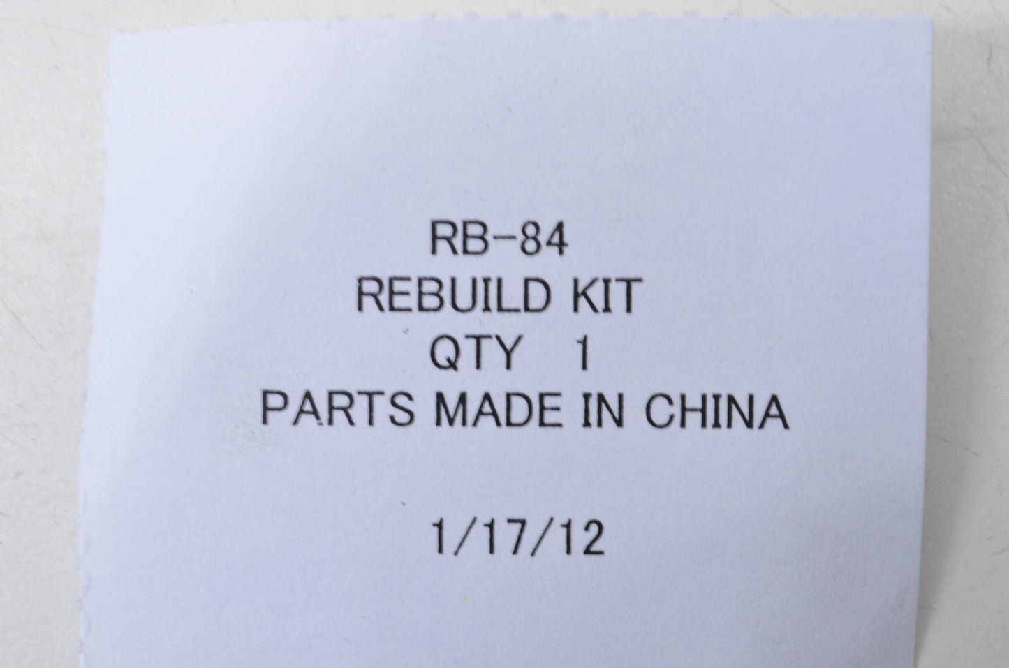 New ZAMA Carburetor Rebuild Kit NOS