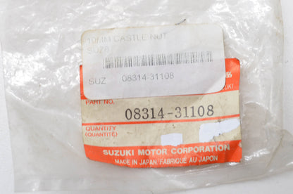 New OEM Suzuki 08314-31108 Nut NOS
