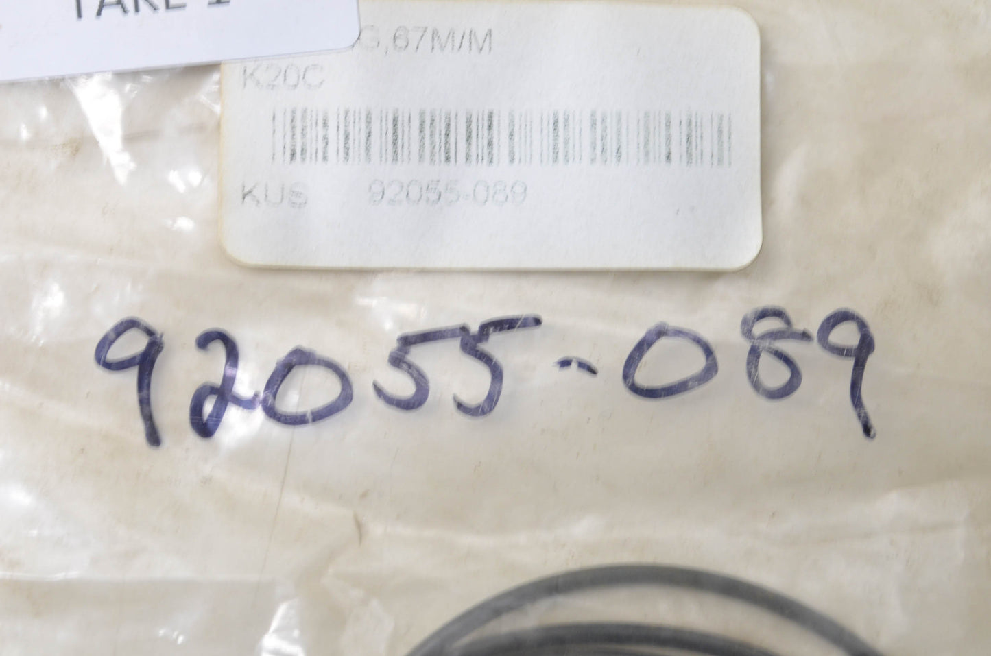 OEM Kawasaki 92055-089 O-Ring 67M/M NOS
