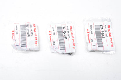 OEM Kawasaki 92172-0261 Screws 5mm Qty 3 NOS