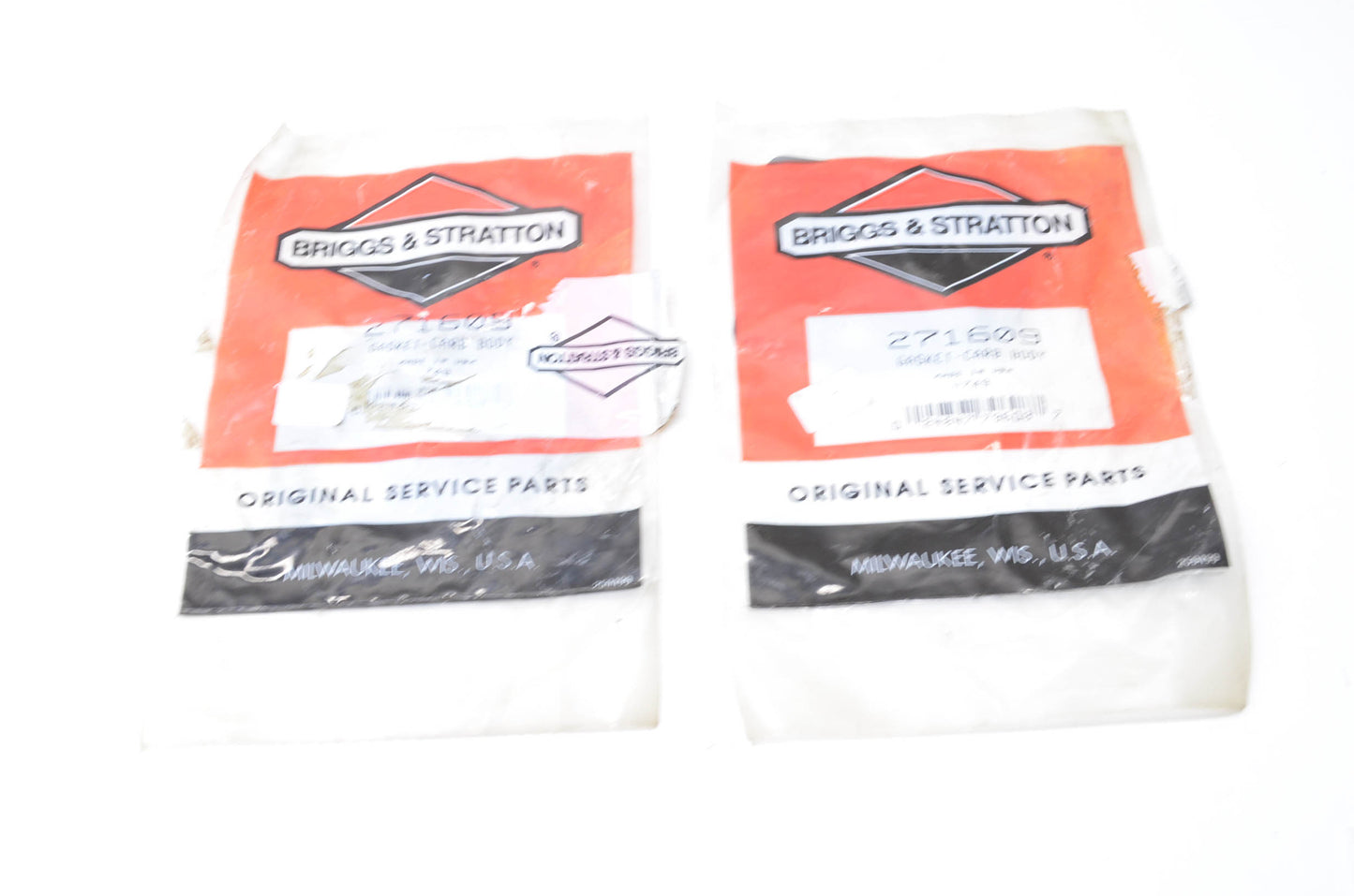OEM Briggs & Stratton 271609 Gasket Qty 2 NOS