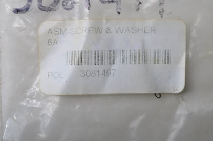 OEM Polaris 3081497 Pan Head Screw Qty 4 NOS