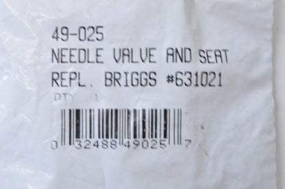 Needle Valve & Seat NOS