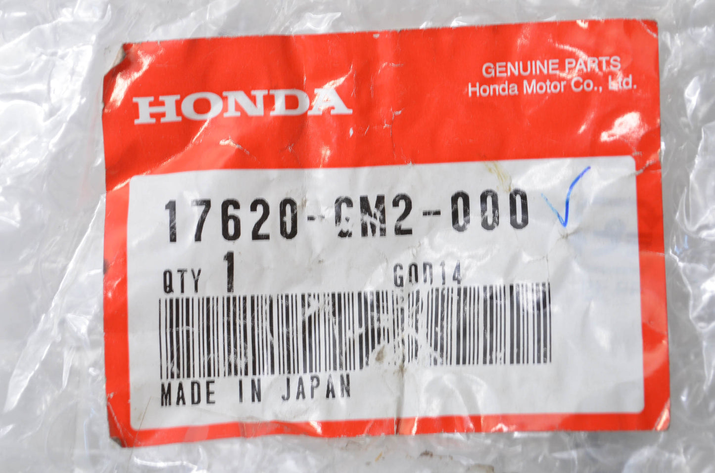 OEM Honda 17620-GM2-000 Fuel Filler Cap NOS