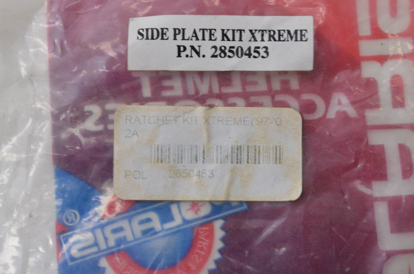 New OEM Polaris Xtreme Side Plate Kit NOS