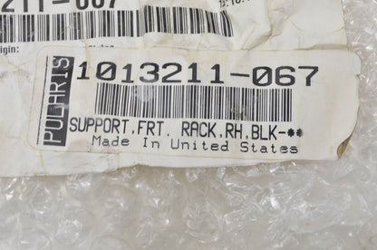 OEM Polaris 1013211-067 Black Right Front Rack Support NOS