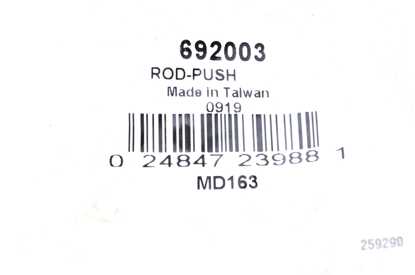 New OEM Briggs & Stratton Push Rod NOS