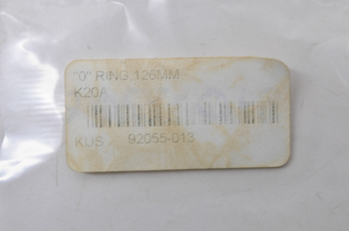 OEM Kawasaki 92055-013 O-Ring 126mm NOS