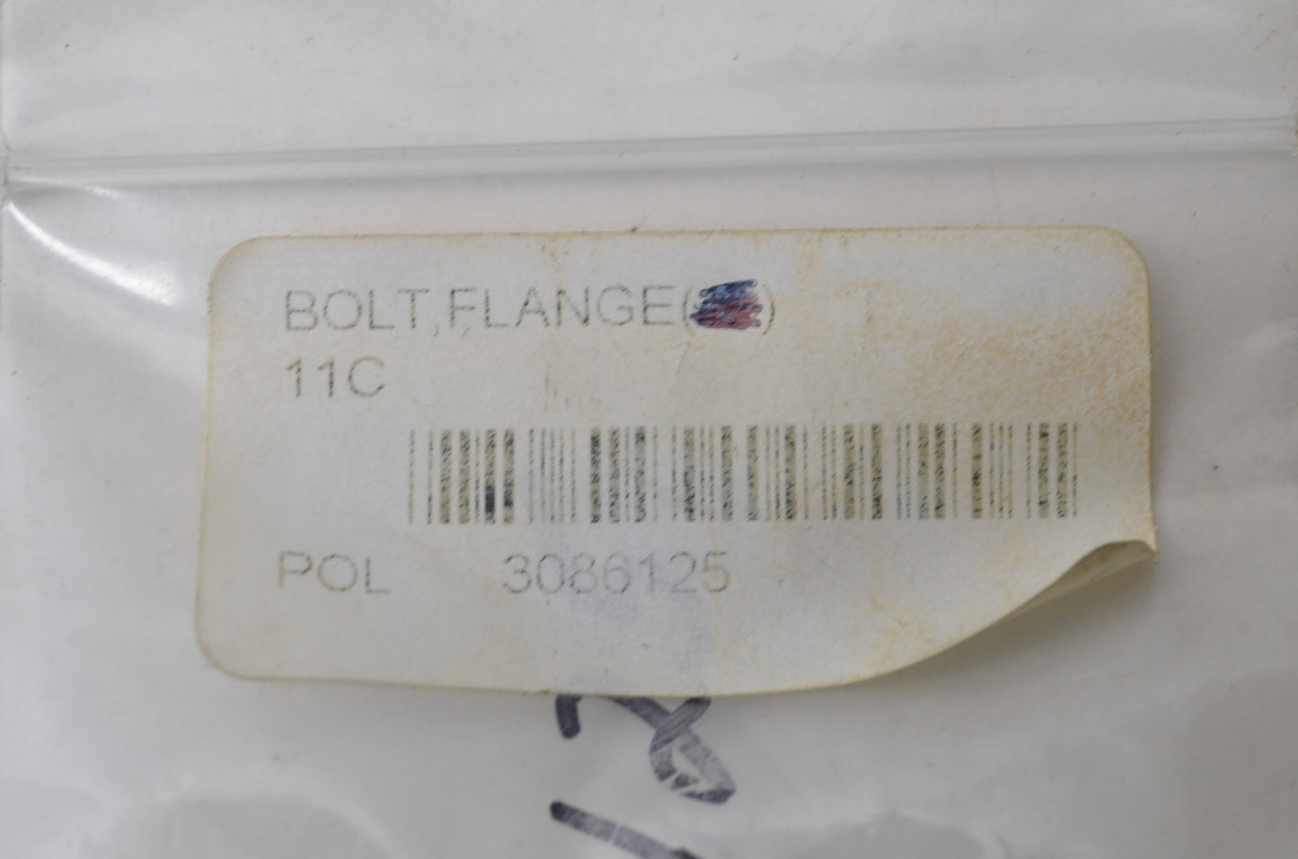 OEM Polaris 3086125 Flange Bolt Qty 3 NOS
