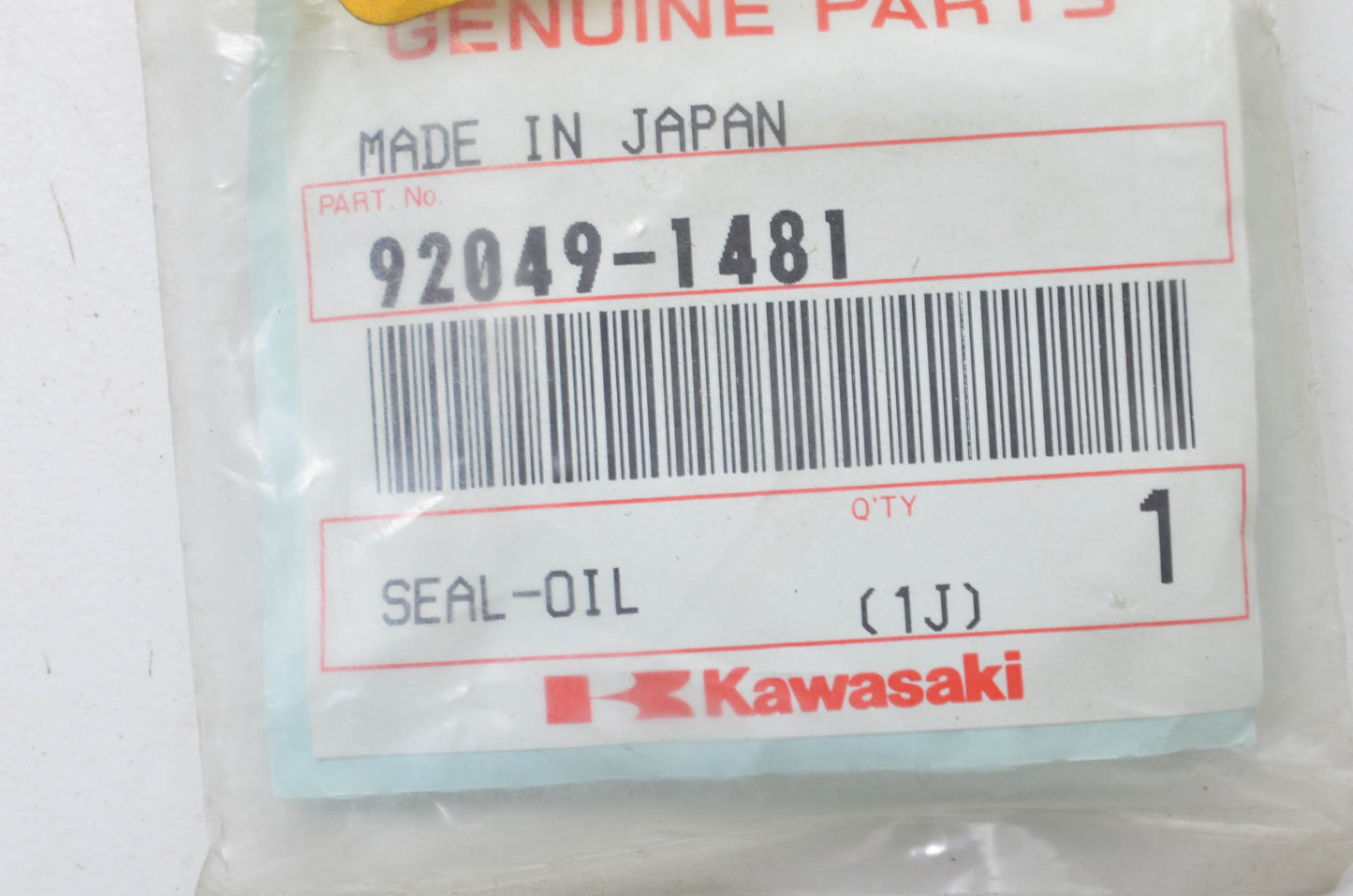 OEM Kawasaki 92049-1481 Oil Seal NOS