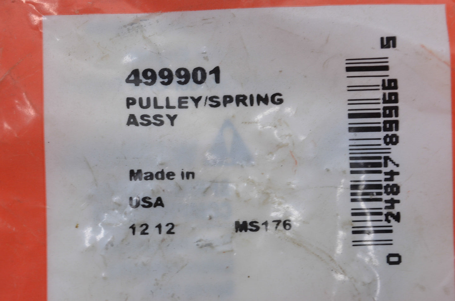 Briggs & Stratton 499901 Spring Assembly Pulley