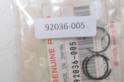 OEM Kawasaki 92036-005 Piston Pin Circlip NOS
