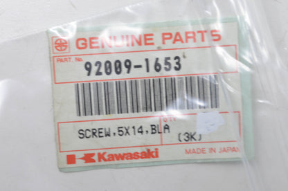 OEM Kawasaki 92009-1653 Screw NOS
