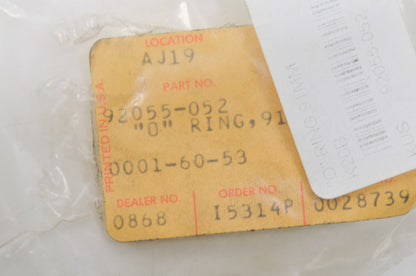 OEM Kawasaki 92055-052 O-Ring 91MM NOS