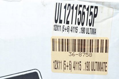 DWT UL12115615P Polished Ultimate Sport Competition Beadlock Wheel Rim 12X11 5+6 4/115 NOS
