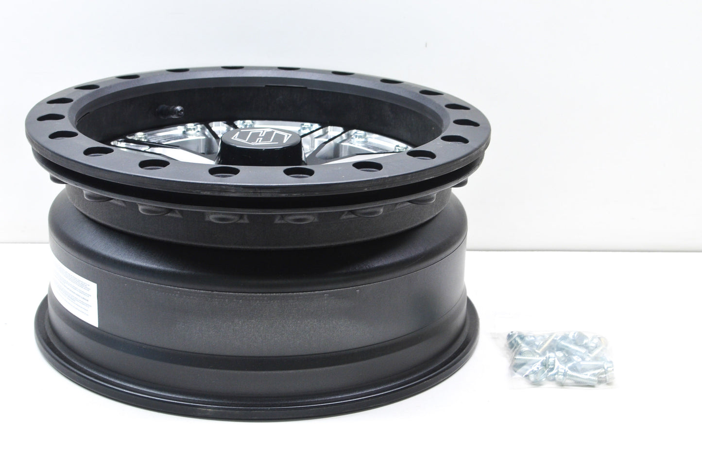 New Hiper Black Sidewinder Wheel Rim14X6 14' 4+2 4/110, 115 NOS