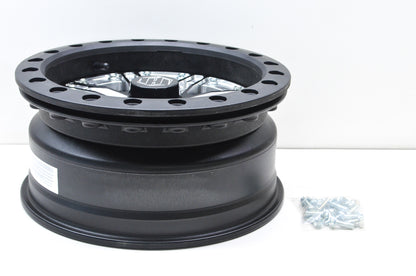 New Hiper Black Sidewinder Wheel Rim14X6 14' 4+2 4/110, 115 NOS