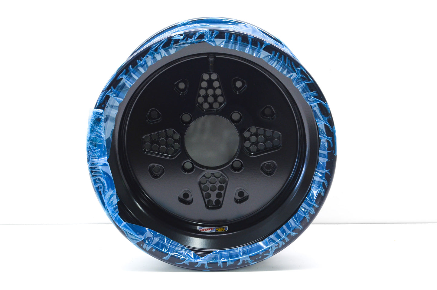 DWT Black Rok-Out Double Rolled Lip Utility Wheel Rim 14X8 5+3 4/115
