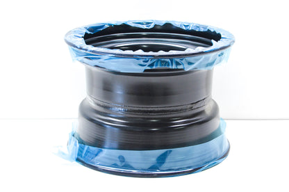 DWT Black Rok-Out Double Rolled Lip Utility Wheel Rim 12X8 4+4 4/156