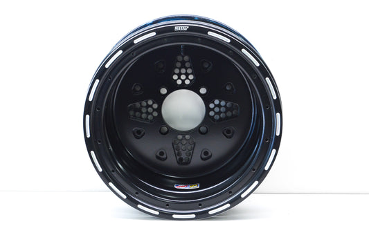 DWT Black Rok'N Lock Beadlock Utility Wheel Rim 14X7 2+5 4/115