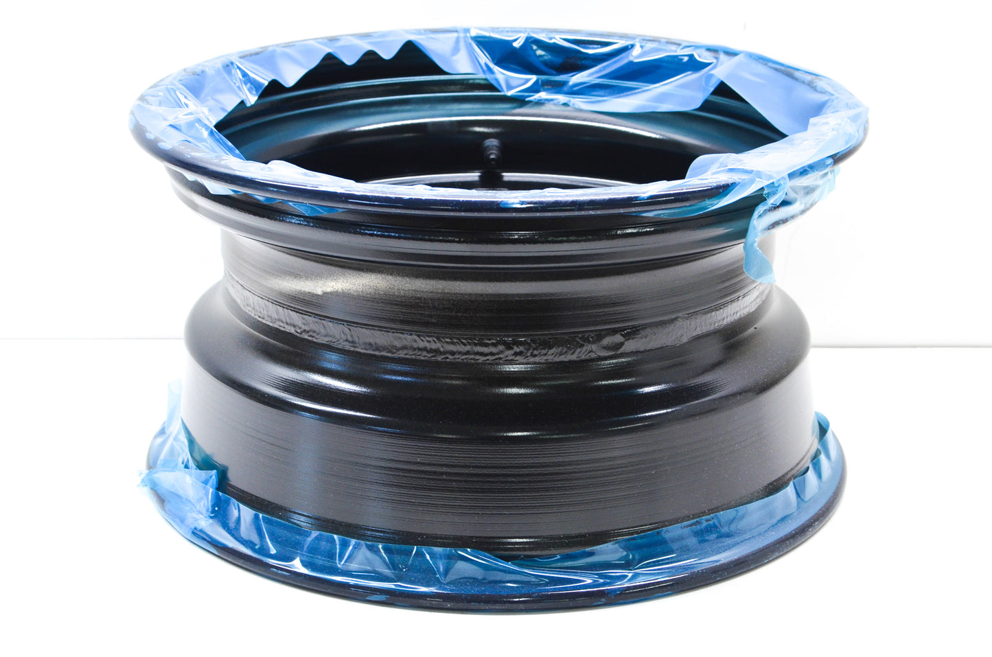 DWT Black Rok-Out Double Rolled Lip Utility Wheel Rim 14X7 4+3 4/136
