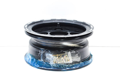 DWT Black Rok'N Lock Beadlock Utility Wheel Rim 12X6 4+2 4/115