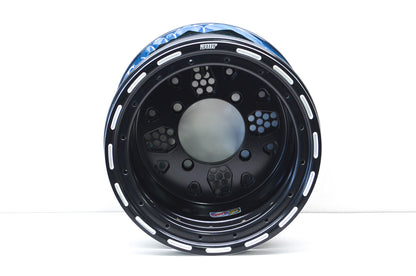 DWT Black Rok'N Lock Beadlock Utility Wheel Rim 12X8 3+5 4/136