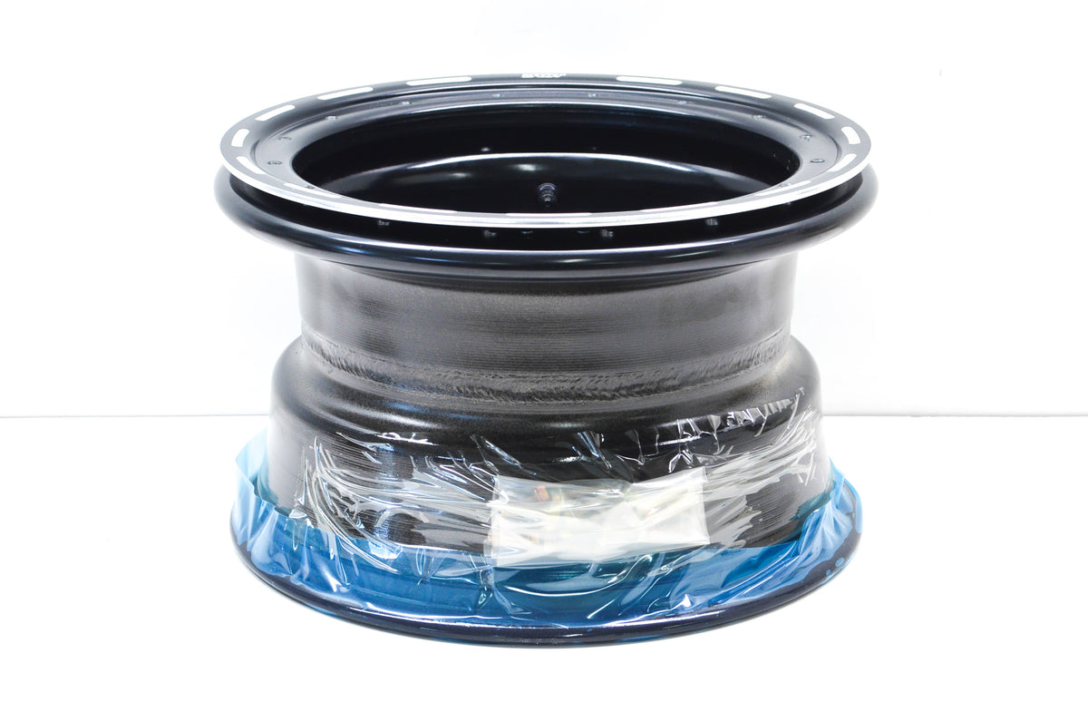 DWT Black Rok'N Lock Beadlock Utility Wheel Rim 12X8 4+4 4/110