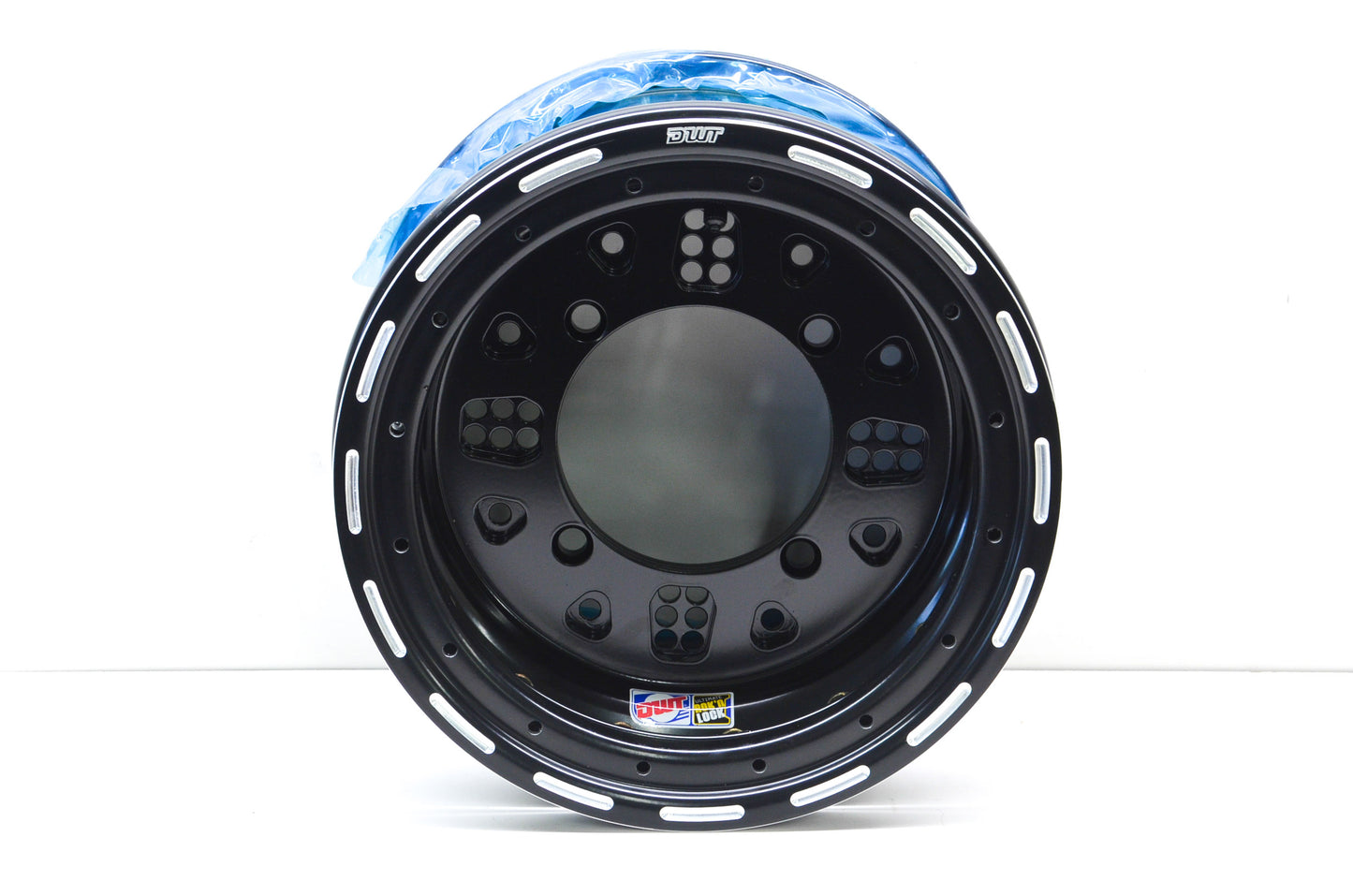 DWT Black Rok'N Lock Beadlock Utility Wheel Rim 12X8 5+3 4/156