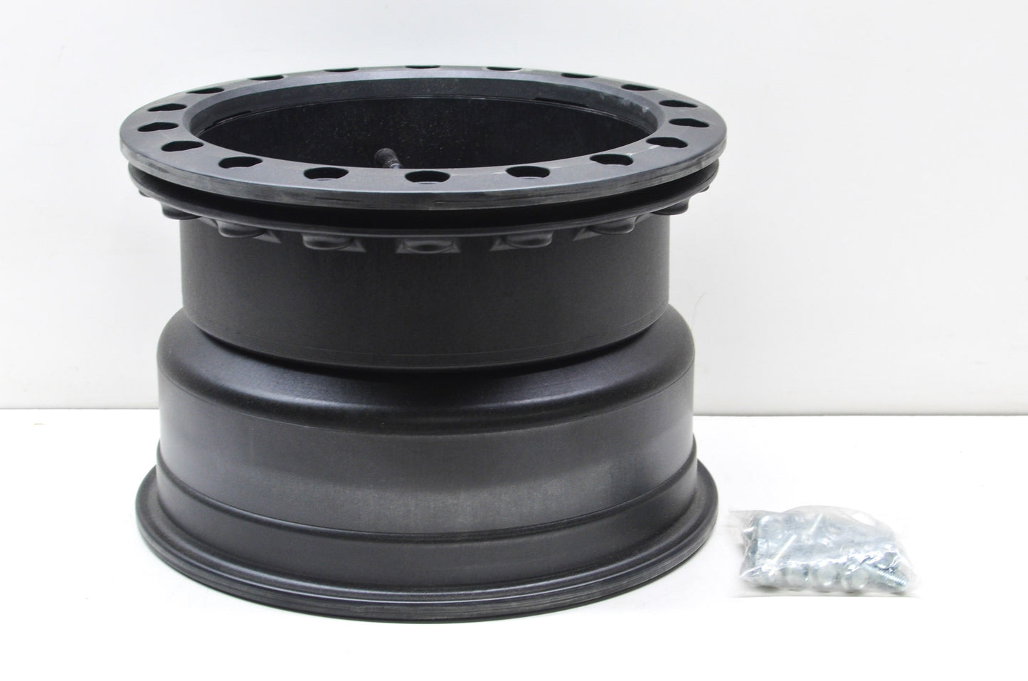 New Hiper Black Sidewinder Wheel Rim 12X8 12' 4+4 4/110,4/115 NOS