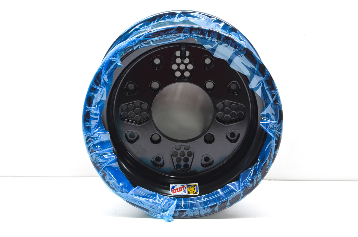 DWT Black Rok-Out Double Rolled Lip Utility Wheel Rim 12X7 4+3 4/136