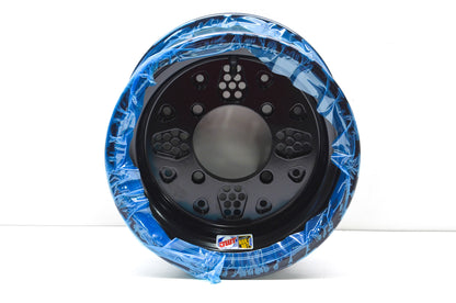 DWT Black Rok-Out Double Rolled Lip Utility Wheel Rim 12X7 4+3 4/136