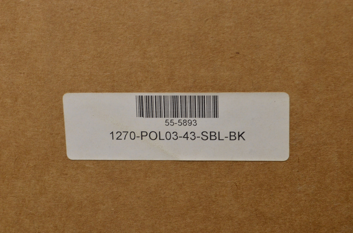Hiper 1270-PBK03-43-SBL Black Sidewinder Wheel Rim 12X7 4+3 4/156 Beadlock