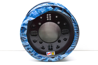 DWT Black Rok-Out Double Rolled Lip Utility Wheel Rim 12X6 4+2 4/156