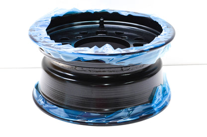 DWT Black Rok-Out Double Rolled Lip Utility Wheel Rim 12X6 4+2 4/156