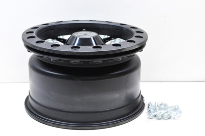 New Hiper Black Sidewinder Wheel Rim 12X7 12' 5+2 4/136,4/137 NOS