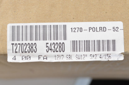 New Hiper Red Sidewinder Wheel Rim 12X7 12' 5+2 4/156 NOS