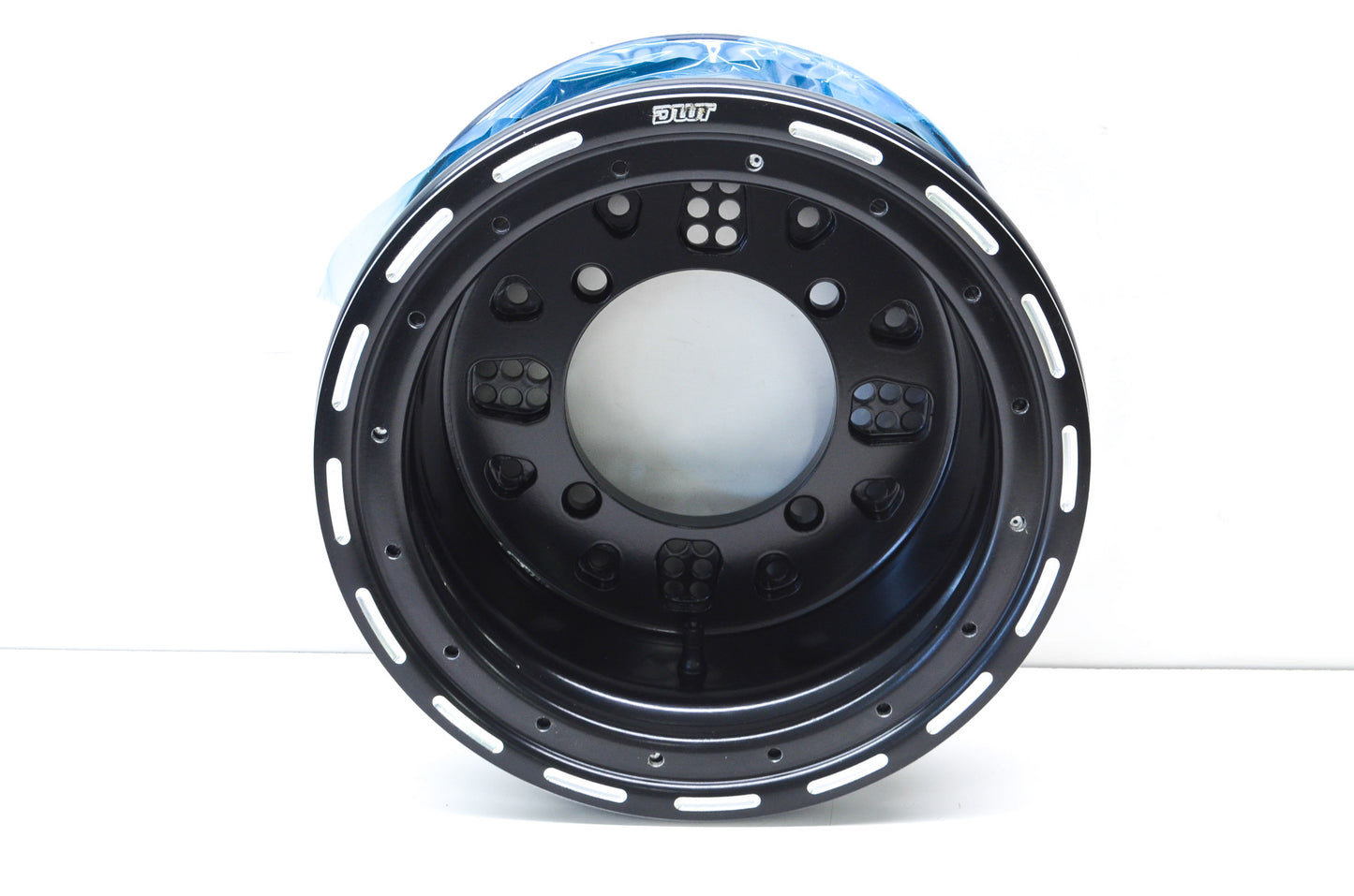 DWT Black Rok'N Lock Beadlock Utility Wheel Rim 12X7 2+5 4/156